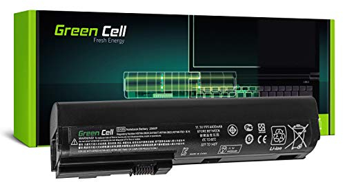 Green Cell SX06 SX06XL SX09 Laptop Akku für HP EliteBook 2560p 2570p (6 Zellen 4400mAh 10.8V Schwarz)