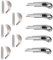 Alu- Cuttermesser inkl. 50 Ersatzklingen, 18 mm Abbrechklingen, automatische Klingenarretierung, Inhalt: 5 Stück