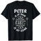 Peter ist mein Name. Personalisierte Dartpfeile T-Shirt