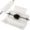 【2 PACK】RESTMO Outdoor IP44 Waterproof Connection Box, Weatherproof Electrical Extension Cord Cover, Safety Seal Enclosure to Protect Holiday Lighting Decorations, Power Tools, Fountains, White