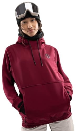 SIROKO - Snowboardjacke für Damen W1-W Groenland - XS - Bordeauxrot