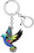 WEVENI Cute Taube Schlüsselanhänger Charms Acryl Taube Schlüsselring Vogel Schmuck für Frauen Mädchen Auto Zubehör (Ebenholz)