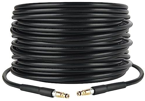 Pressure Washer Hose, 15m/49.2ft Power Washer Hose Replacement for Karcher K2 K3 K4 K5 K6 K7 Garden Extension Hose Spare Parts Accessories