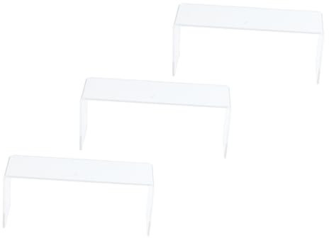 RORPOIR Schuhständer Aus Acryl – Verkaufsständer 3er-pack – Regale Für Schuhständer