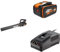 WORX WG547E Akku-Laubbläser Turbine 20V - höhe Leistung mit Turbinen-Technologie - Zwei Geschwindigkeitsstufen bis zu 120 km/h - ergonomische Einhandbedinung – inkl. 4Ah Akku und Ladegerät