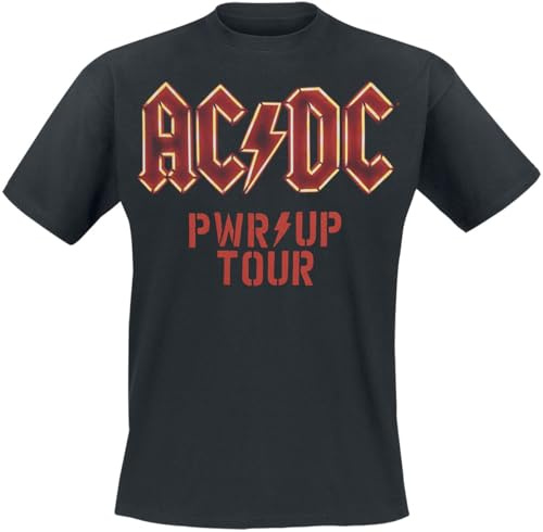 AC/DC PWR UP - Tourshirt 24 Männer T-Shirt schwarz Band-Merch, Bands
