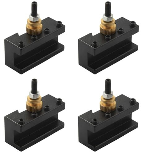 ISTOVO 24PCS Tooling Package Mini Lathe Quick Change Tool Post & Holders Multifid Tool Holder
