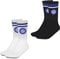 hermet Inter, Set Calze Sport, Pacco da 2, 2 Paia di Calzini, Unisex - Adulto, Prodotto ufficiale
