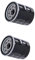 SOYTZBMK Filtro dell'olio Moto 2PCS Filtro Olio per Kawasaki KLE650 FMF 650 per Versys 2021