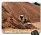 Computer-Mauspad, Bulldozer, Schweres Gerät, Bau, Site, Industrie Rutschfest Mousepad Verschleißfest Mauspads Für Computer Büro Homeoffice 25X30Cm