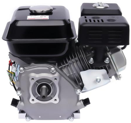 Dettchan Pressure Washer Engine, 7.5Hp 4 Stroke Metal Gasoline Engine, for High Pressure Washer Mobile Trailer Car Washing System 72 * 86 * 100cm