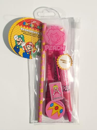 Pyramid - Set di cancelleria Super Mario Princess Peach