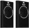 Lot de 2 télécommande portail, 868 MHz universelle télécommande portail 2 canaux, compatible avec XT2 868 SLH LR, noir