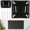 Monitor Wall Mount Most 14-27 Inch Universal Ultra Slim Fixed TV Monitors Bracket for Most LED/LCD/OLED/Plasma TV Max 30lbs for VESA up to 100×100 mm Fits 15 19 20 22 23 Inch Camper Mount Bracket