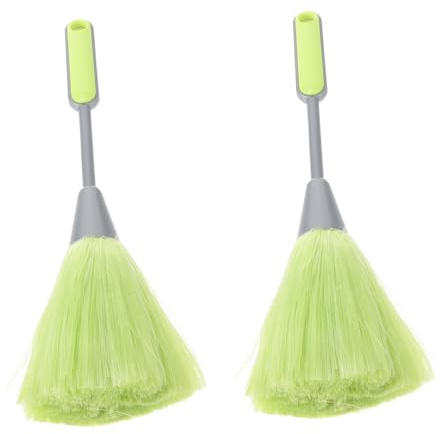 SHINEOFI Brosse de Nettoyage pour Clavier 2pcs Accessoire Pratique pour Clavier D'ordinateur en Fibre pour Dépoussiérage Bureau la Maison
