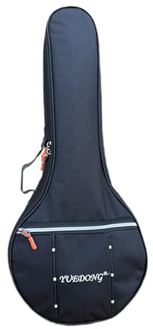 RNXRZANK Mandolin Storage Case Banjo Container Scratch Resistant Backpack Handbag Hard