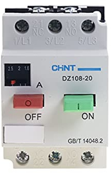 Disjoncteur DZ108-20/211 6.3A 4-6. Protection moteur interrupteur disjoncteur 3VE1