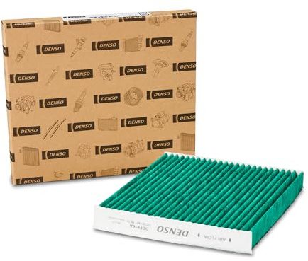DENSO ClearAir+ Innenraumfilter (Teilenummer DCF816A) 5-lagige Filterung mit antibakteriellem Schutz, entfernt bis zu 99% aller Bakterien und Viren