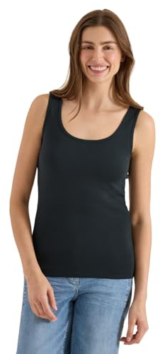 Cecil Damen Basic Top aus Reiner Baumwolle