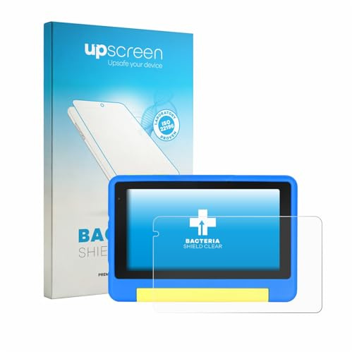 upscreen Antibakterielle Schutzfolie für Bufo Kids Tablet 7 Klare Displayschutz-Folie