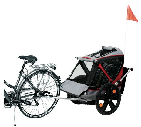 Bellelli Trail Tots Bambino rimorchio per Bici Grigio/Verde