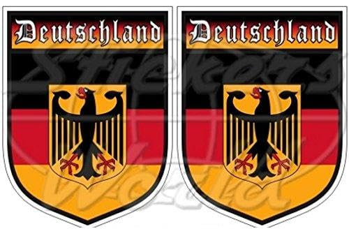 Vinyl-Aufkleber für Stoßstange, 75 mm, 2 Stück