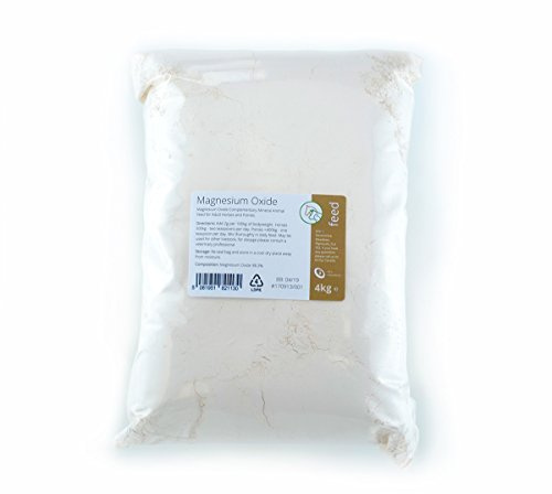 Magnesium Oxide Complementary Animal Feed Supplement 4kg - 98.3% Pure