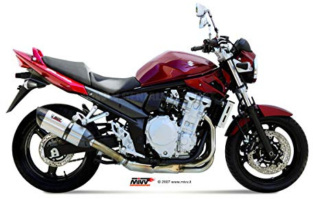 Silencieux MIVV Suono inox/casquette carbone Suzuki