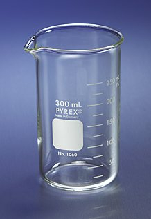 Pyrex 1060-600CNEa Berzelius Trinkbecher, hoch, 600 ml