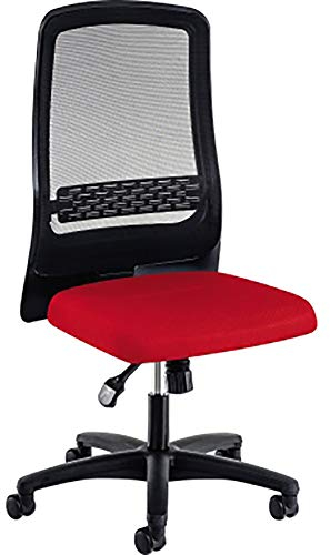 prosedia Bürodrehstuhl Eccon Plus-8 717258052217 Bezug rubinrot (717258052217)