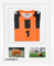 Bilderrahmen Trikotrahmen stabil RahmBig Weiß 50 X 70 cm Rahmen für Trikots, Sport shirts + Passepartout Reinweiß