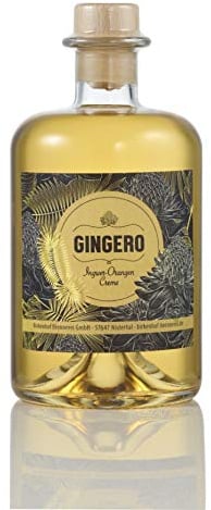 BIRKENHOF Brennerei | Gingero - Ingwer Creme Likör | (1 x 0,5l ) - 32 % vol.