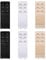 Women's Bra Extenders 6 Pieces Elastic Stretchy Bra Extension Strap 3 Rows x 2 Hooks,3 Colors