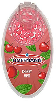 Hoffmann Premium DIY Click Hülsen Kapseln 1 Box 100er Set Kugeln + All u need Flaschenöffner Keyring (Cherry Mint, 1)