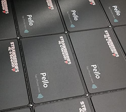 NFC-Karte NTAG216 mit mattem Finish, doppelseitiger Druck, mattes Finish