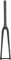 Alomejor Vollcarbon Fahrrad Vorderradgabel, Rennrad, Konisches Rohr, Scheibenbremse, Harte Gabel mit Laufschaft(UD Matt)