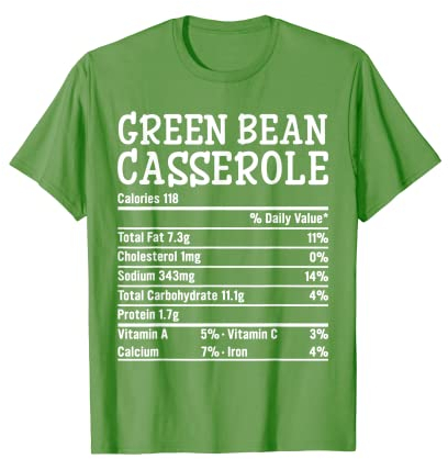 Faitout de Noël pour Thanksgiving - Faitout vert - Nutrition T-Shirt