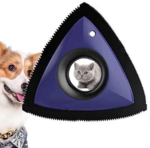 CEASELESLY Haustier Haarentferner Teppich,Haustier Haarentferner Bürste,Mini-Bürste zur Entfernung von Tierhaaren,Reinigungsgerät für Hunde-und Katzenhaare für Teppiche,Kleidung und Bettwäsche