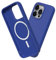RhinoShield Case kompatibel mit [iPhone 15 Pro] | SolidSuit - MagSafe-kompatibel -Stoßdämpfende & schlanke Schutzhülle mit Premium Finish - 3.5 Meter Fallschutz - Blau