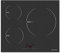 Corberó - Placa Inducción 3 Zonas CCIG3BL603 | 6000W | Función Pause y Keep Warm | Touch Control | 1 Booster | Temporizador | Desconexión y Bloqueo de Seguridad | Negro | Vidrio Templado