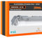 DI.M.EL. S.R.L. Plafoniera Stagna per 2 tubi LED da 60 cm IP65 impermeabile illuminazione perfetta per garage, seminterrato, uffici (Tubo singolo, Luce naturale 4000K)