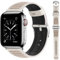 Fullmosa Kompatibel mit Apple Watch Armband 46mm 45mm 49mm 44mm 42mm 38mm 40mm,Herren Leder Ersatzarmbänder für iWatch Series Ultra 2 Ultra Series 10 9 8 7 6 SE 5 4 3 2 1