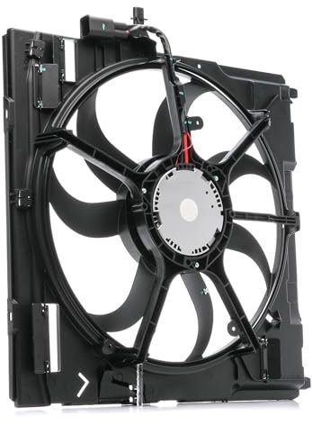 RIDEX Motoventilateur Ventilateur Moteur 508R0173 avec cadre du ventilateur de radiateur (encadrement)