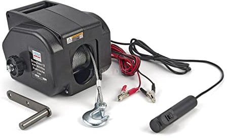 HBM Treuil électrique Portable 12 Volts de 900 Kilos de