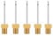 DGTRD Football Pump Needle, 5 Pcs Ball Pump Needles UK, Football Air Pump Adapter Inflator Valve Needle for Balls Basketball Soccer Rugby Netball Volleyball Handball etc
