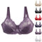 My+Account+with+Amazon+UK,Bras for Women Floral Lace Full Coverage Plus Size Wire Free for Large Busts Pull On Comfort Breathable Soft Cup Bra with Adjustable Straps for Everyday