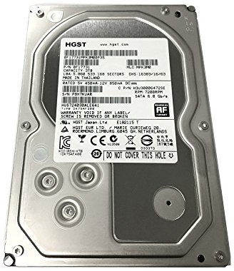 HGST Ultrastar 7K4000 4 TB 3.5 Internal Hard Drive - SATA - 7200 - 64 MB Buffer RPM 64MB 3.5IN 25.4MM 8.0 512N