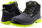 Bellota Hombre Bota de seguridad, Negro Verde, 47 EU