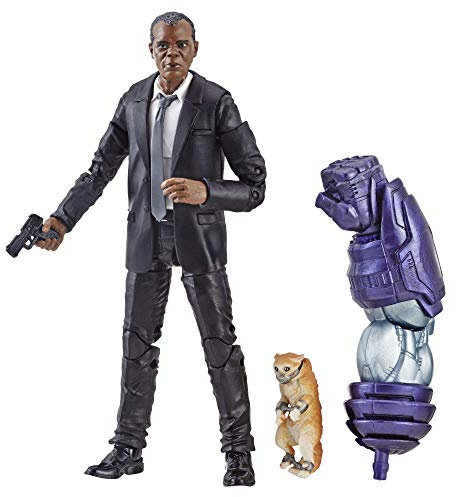 Marvel Captain 6-inch Legends Nick Fury Figure for Collectors, Kids, & Fans