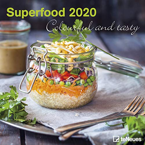 Superfood - Colourful and tasty 2020 - Broschürenkalender - Wandkalender - Fotokalender - 30x30cm - Foodkalender